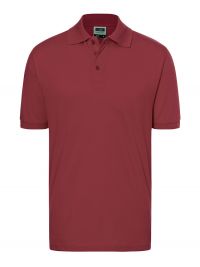 Polohemd Herren in Weinrot